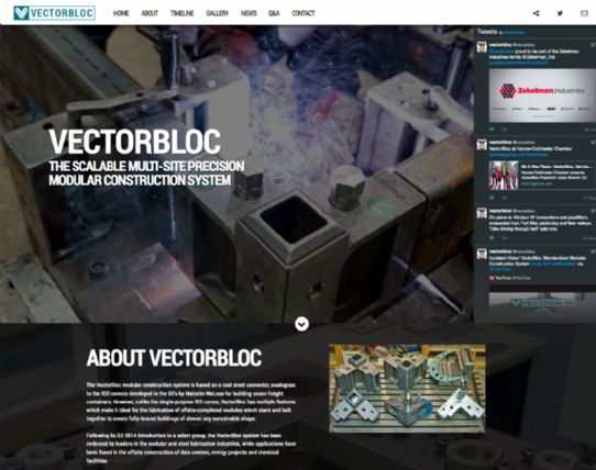 Vectorbloc - Modular construction system developed in Toronto